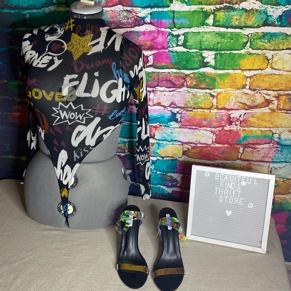 Graffiti body suit